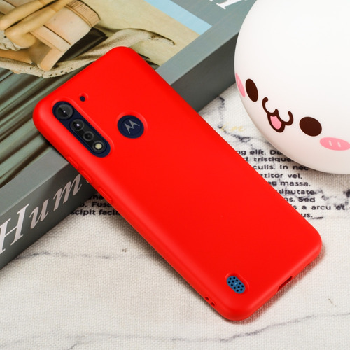 Funda De Silicona Líquida Para Motorola Moto G8 Power