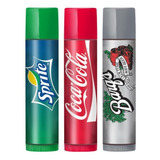 Lip Smacker Coca-cola, Sprite, Barq's · Bálsamo Labial 3pack