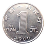 Moneda China 1 Yu Yuan 2002 -2008 -2009  (x226-x227