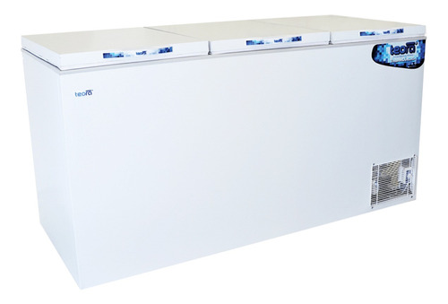 Freezer Horizontal De Pozo Teora 1000 Lts - 3 Tapas Color Blanco