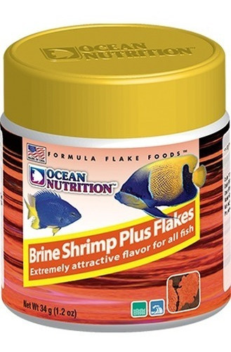 Alimento Ocean Nutrition Artemia En Hojuelas 34 Gr 