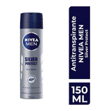Desodorante Antibacterial Nivea Men Silver Protect 150 Ml