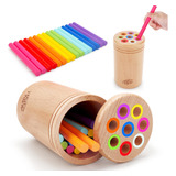 Juguetes Montessori Para Ninos De 1 A 3 Anos: Aprendizaje De