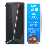 Pc Gamer Ryzen 7 5700g 16gb Ssd 480gb Certox Stream 1043