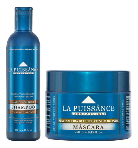 La Puissance Kit Blue Shampoo + Matizador 