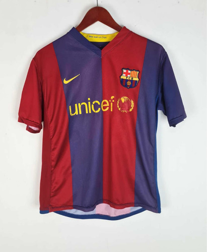 Jersey Nike Barcelona Messi 2005 Desgastado Deslavado S