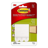 Tiras Para Colgar Cuadros Command, Mediana, Cad17201es Color Blanco