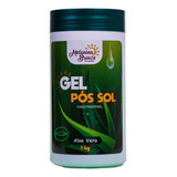 3 Gel Pós Sol Aloe Vera Melanina Bronze 1 Kg Bronzeamento