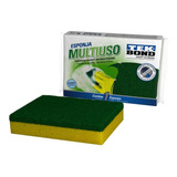 Esponja Tekbond Esponja Lava Louças Multiuso Economica Antibacteriana Verde E Amarela Tekbond Leve 4 Pague 3 Bombril De Fibra E Espuma Verde E Amarelo 4 U Pacote X 4