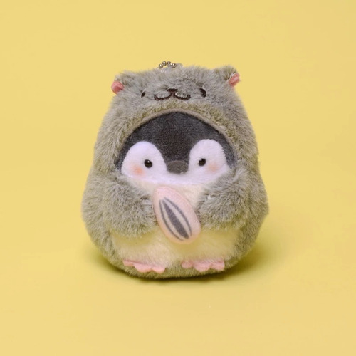 Peluche Pinguino Disfrazado De Hamster