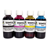 Tintas Para Plotter H Designjet, 4 Colores De 125 Ml C/u