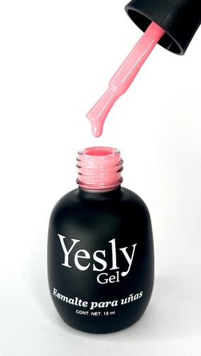 Gel Yesly Semipermante Gama Rosa