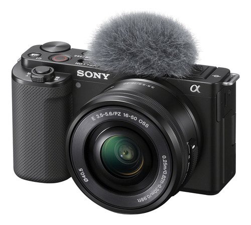 Câmera Fotográfica Sony Zv-e10l E Lente Pz 16-50mm Preta