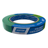 Fita Crepe Adesiva Premium Verde 18mmx50m Norton