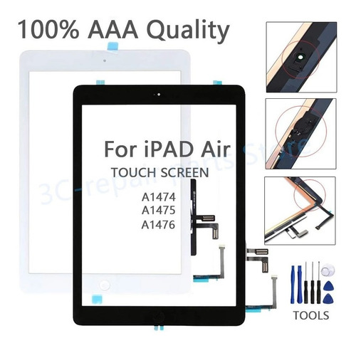 Touch iPad Air 1 Y 5 A1474 A1475 A1476 A1822 A1823