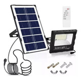 Lampara Solar 30w Tipo Industrial 4 Piezas