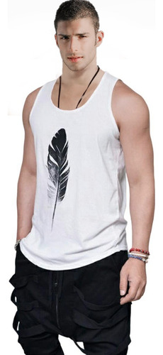 Playera Tank Sin Mangas Hombre Gym Top