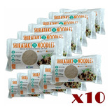 10x Macarrão Shirataki Konjac Em Fios 350g 