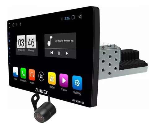 Radio Carro Aiwa Android Wifi Gps Pantalla 9' Bluetooth Hd