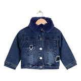 Chaqueta Bebe Niña Denim Pillin