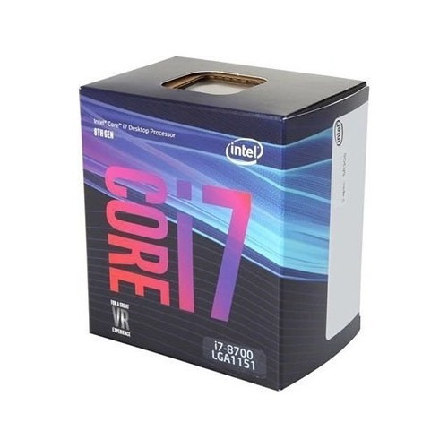 Procesador Gamer Intel Core I7-8700  Lga 1151