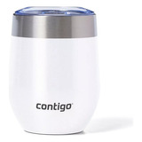 Termo Contigo Vaso Termico Acero Mug Mate Vino Te Café 354ml Color Blanco River North