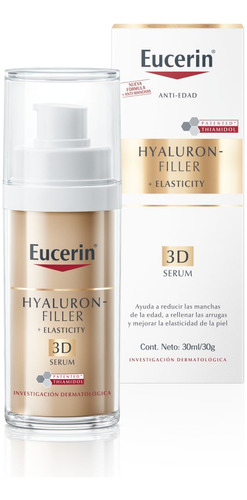 Eucerin Hyaluron Filler + Elasticity 3d Serum 30ml Tipo De Piel Piel Normal