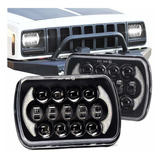 Spl Faros Delanteros Led Cree Con Drl Para Jeep Wrangler Yj 