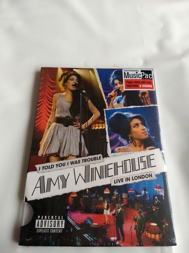 Dvd Amy Winehouse Love In London 