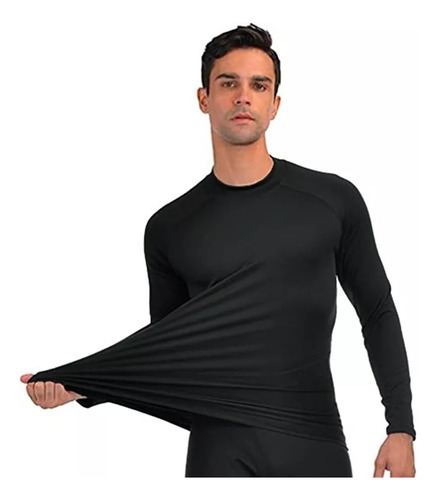 Camisa Térmica Segunda Pele Proteção Solar Uv Blusa Dry Fit
