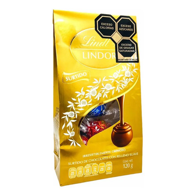 Chocolate Lindt Lindor 120g | MercadoLibre