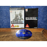 Jogo - Metal Gear Solid 2 Substance - Sony Playstation 2 Ps2