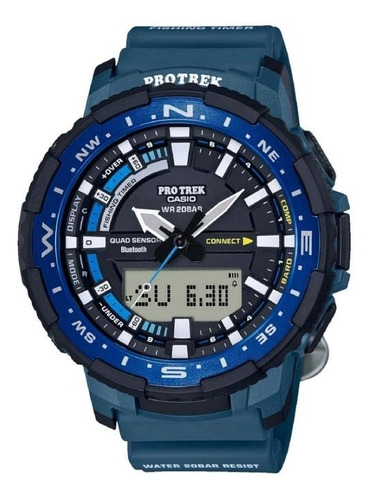 Reloj Casio Pro Trek Bluetooth Original Hombre Time Square