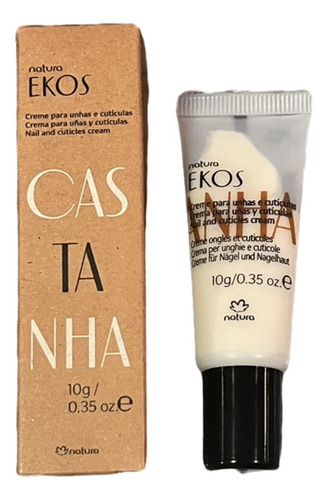 Crema Para Uñas Y Cutículas Castaña 10 Grs Natura