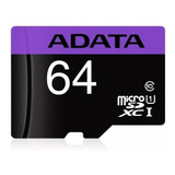 Tarjeta Memoria Adata Ausdx64guicl10-ra1 Premier 64gb