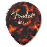 Pack De 12 Uñetas Fender 347 Shell Heavy Originales