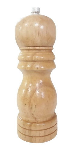 Molinillo De Pimienta Pimentero Chico Madera Y Metal 15 Cm