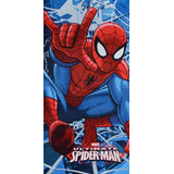 Toalla Oficial Spider Man, Blue Ultimate, Marvel, 100% Algod