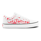 Zapatillas Vans Blancas Corazones