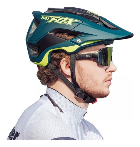 Aaa Casco Bicicleta Ciclismo Mtb Bat Fox Ultraligero