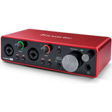 Interface Audio Usb Focusrite Scarlett 2i2 - 3ra Gen Color R