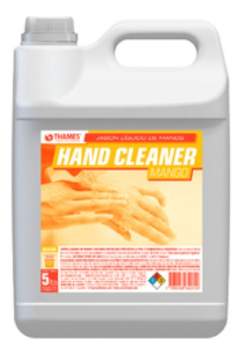 Jabón Líquido Manos Hand Cleaner Mango Thames 5lts