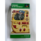 Sim City Original Super Nintendo Snes Super Famicom