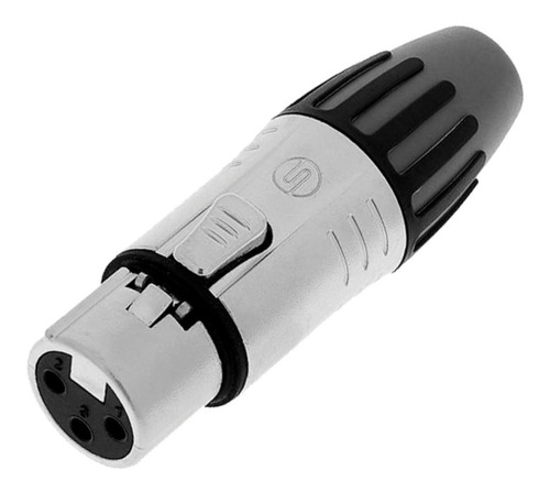 Ficha Canon Xlr Hembra Conector 3 Pines Mic Seetronic Scsf3