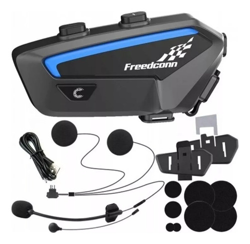 Intercomunicador Para Casco Moto Freedconn Fx Bluetooth