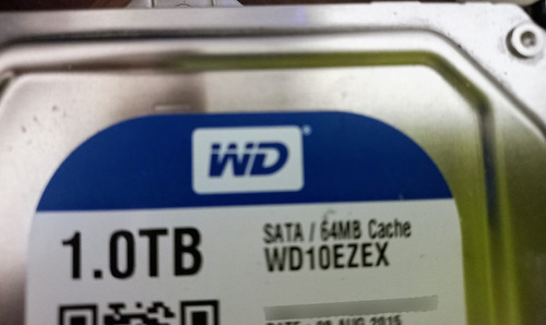 Disco Duro Interno Western Digital  Wd10ezex 1tb Con Falla