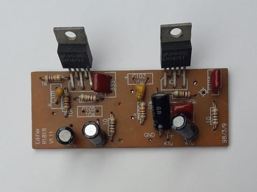 Placa Pre-amp Edifier R1900t2 R1800