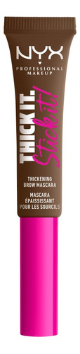 Máscara De Cejas Thick It Stick It Nyx Color Brunette