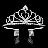 Corona Tiara Grande Con Piedras