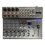 Mezcladora Pasiva Soundtarck Mx-1202u 12 Ch/bt/phantom/usb